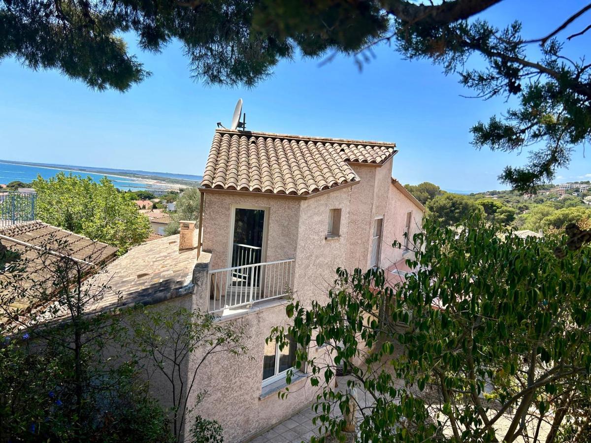 Villa L' Oliviera, Vue Mer Et Plages A Pieds Sète Exterior foto