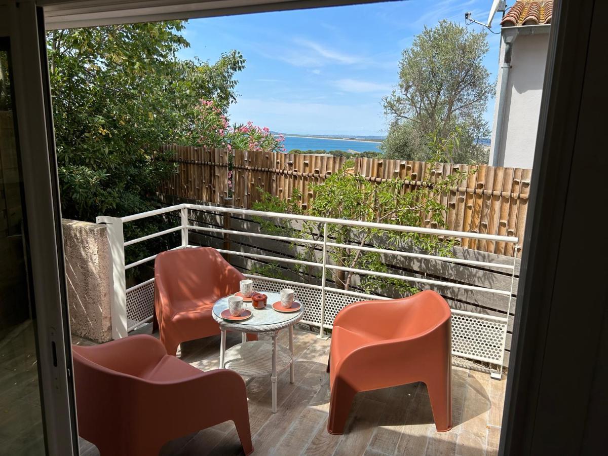 Villa L' Oliviera, Vue Mer Et Plages A Pieds Sète Exterior foto