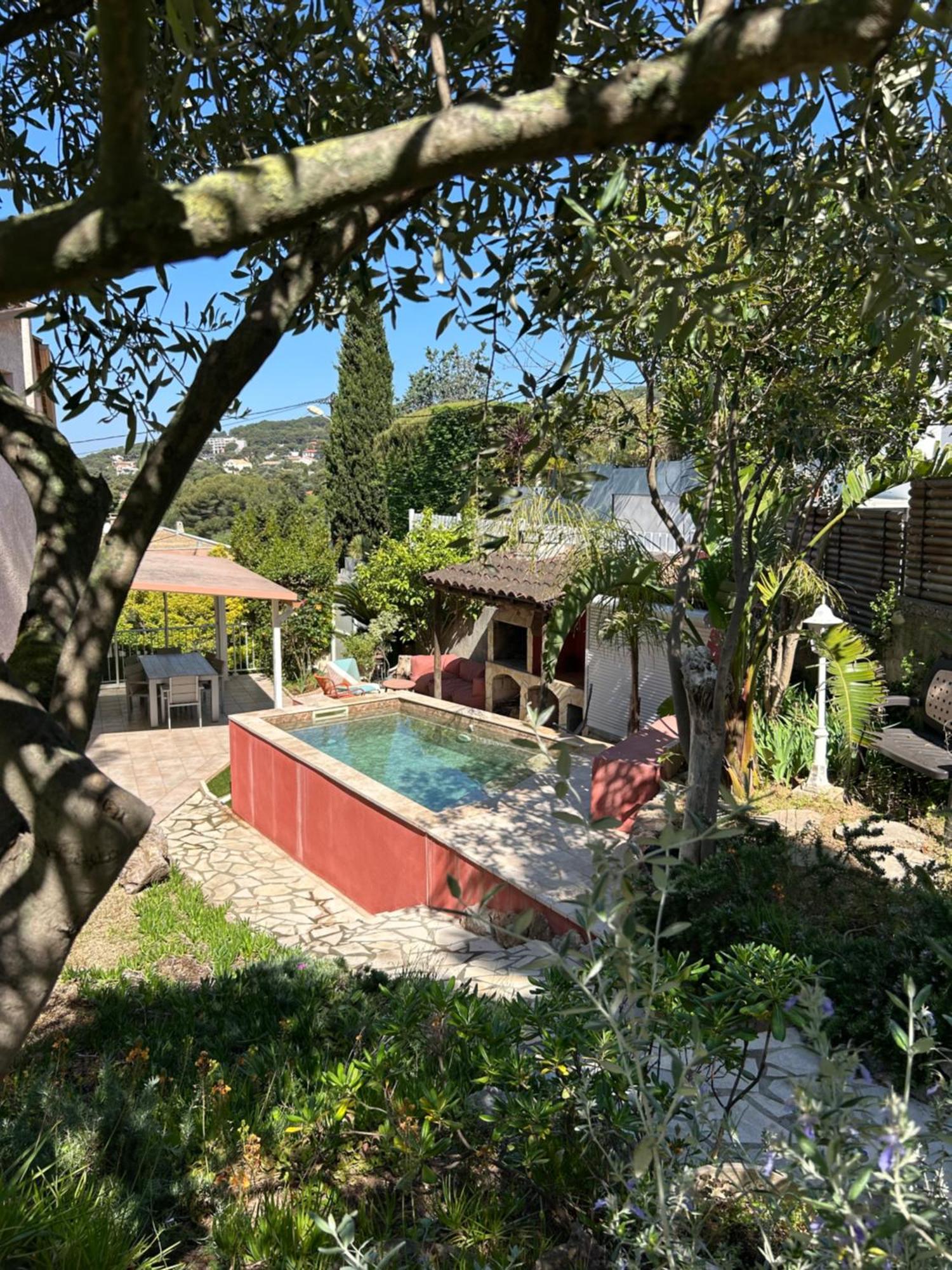 Villa L' Oliviera, Vue Mer Et Plages A Pieds Sète Exterior foto